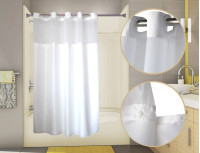 PreHooked Duet Shower Curtains